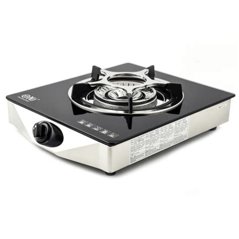 portable indoor gas single burner stove